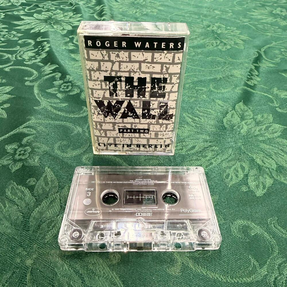 Roger Waters The Wall Live in Berlin Part Two Cassette Tape 1990 Chrome CrO2